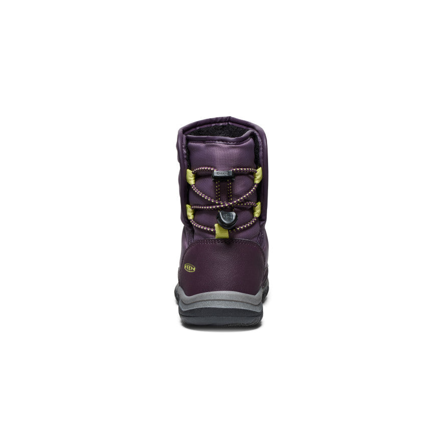 Little Kids' Puffrider Waterproof Winter Boot Black Plum/Daiquiri Green / Keen