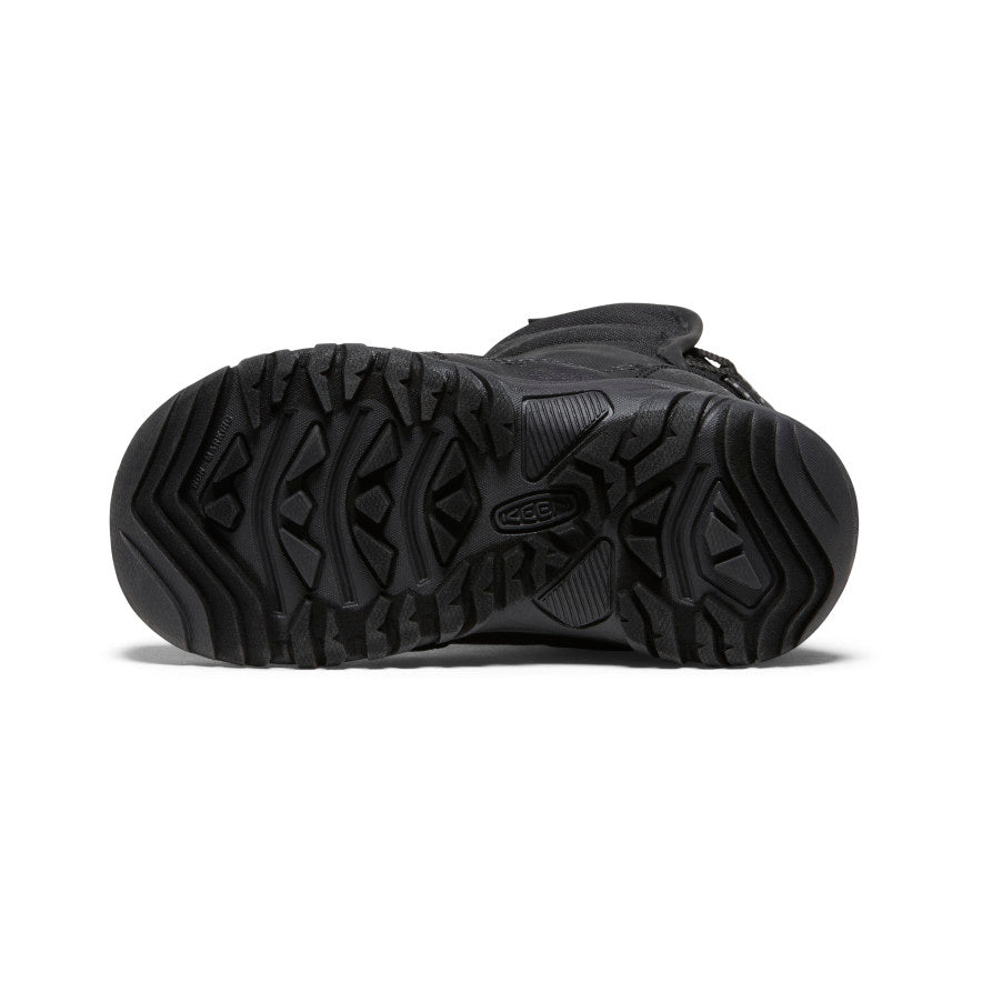 Little Kids' Puffrider Waterproof Winter Boot Black/Steel Grey / Keen