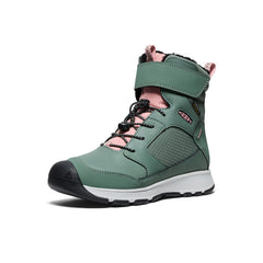 Big Kids' Skua Waterproof Winter Boot Dark Forest/Rose Elegance / Keen