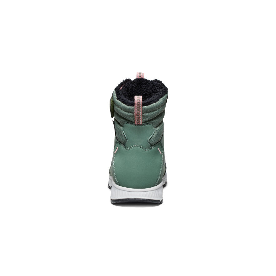Big Kids' Skua Waterproof Winter Boot Dark Forest/Rose Elegance / Keen