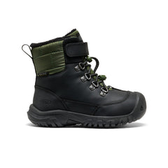 Little Kids' Kanibou Waterproof Winter Boot Black/Bronze Green / Keen