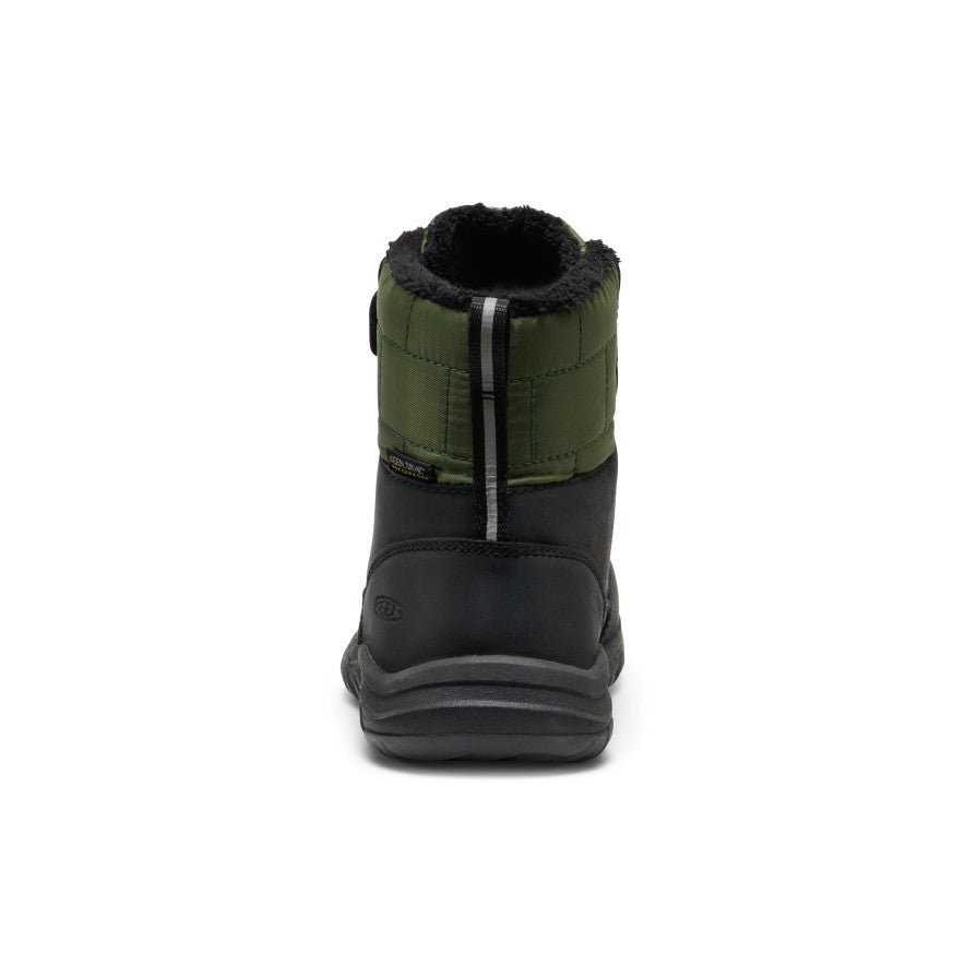 Little Kids' Kanibou Waterproof Winter Boot Black/Bronze Green / Keen