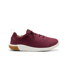 Big Kids' KNX Leather Sneaker Fig/Star White / Keen
