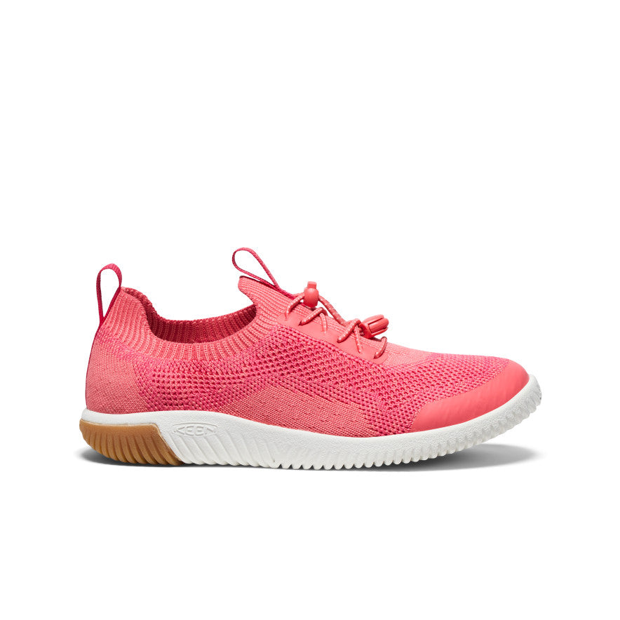 Big Kids' KNX Knit Sneaker Dubarry/Star White / Keen