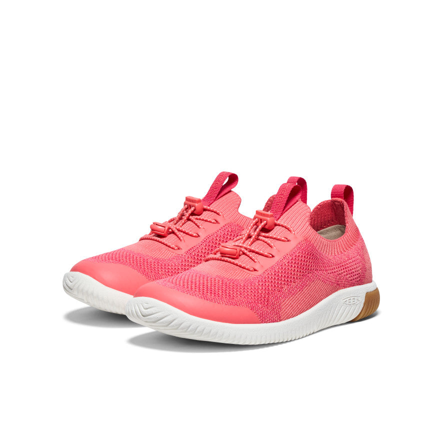 Big Kids' KNX Knit Sneaker Dubarry/Star White / Keen