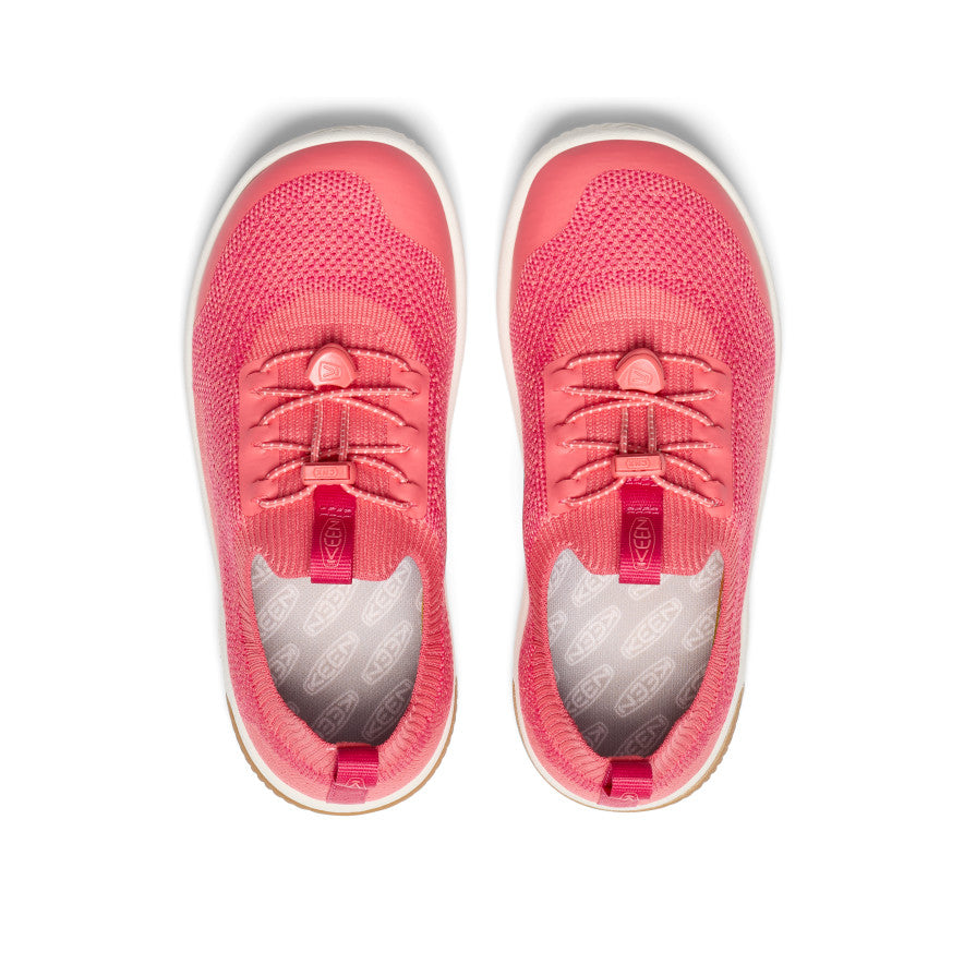 Big Kids' KNX Knit Sneaker Dubarry/Star White / Keen