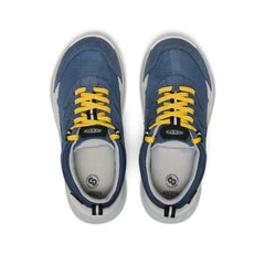 Big Kids' Hightrail Waterproof Hiking Shoe Vintage Indigo/Alloy / Keen