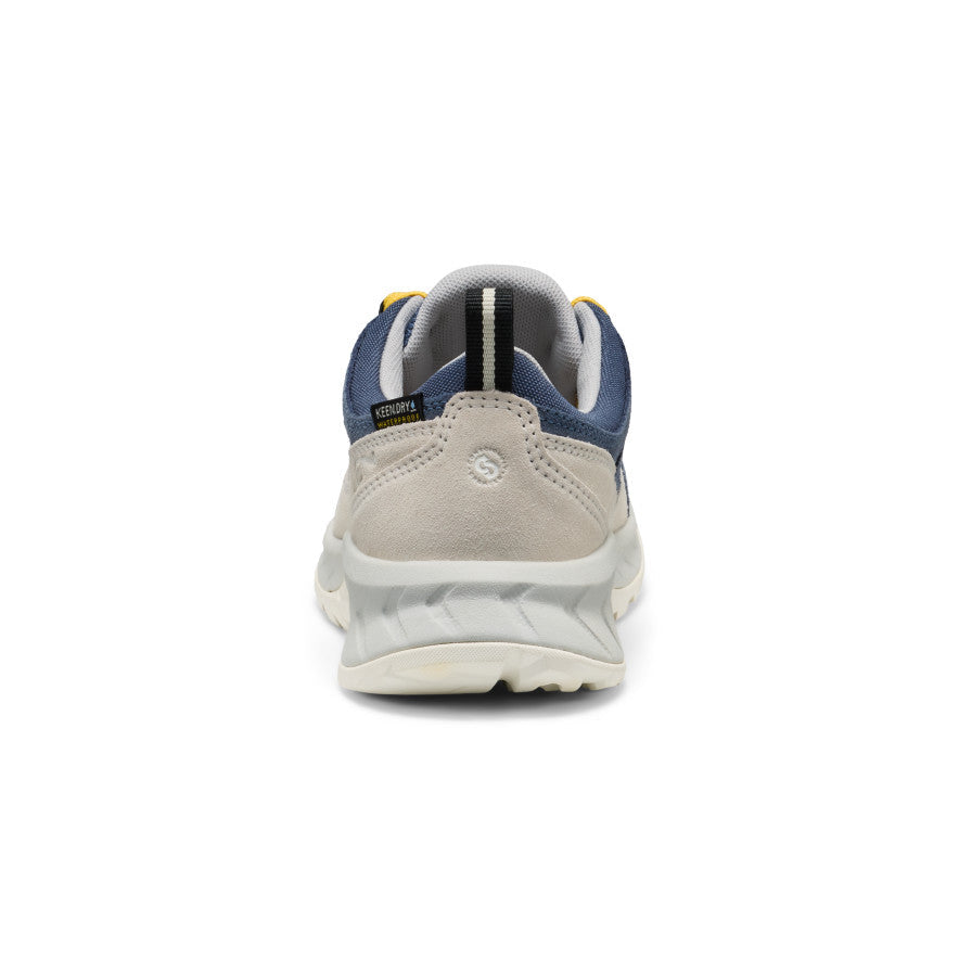 Big Kids' Hightrail Waterproof Hiking Shoe Vintage Indigo/Alloy / Keen
