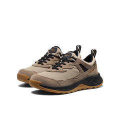 Big Kids' Hightrail Waterproof Hiking Shoe Brindle/Oak Buff / Keen