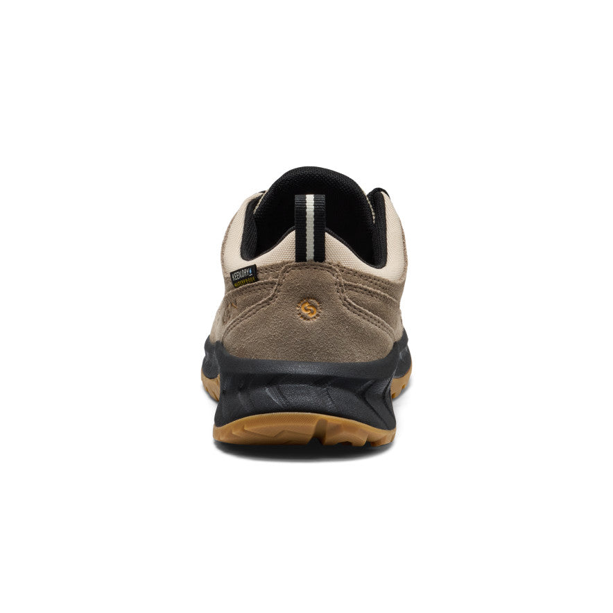 Big Kids' Hightrail Waterproof Hiking Shoe Brindle/Oak Buff / Keen