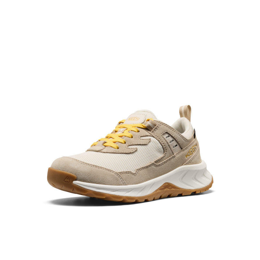 Big Kids' Hightrail Waterproof Hiking Shoe Birch/Daffodil / Keen