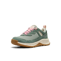 Big Kids' Hightrail Waterproof Hiking Shoe Lily Pad/Cashmere Rose / Keen