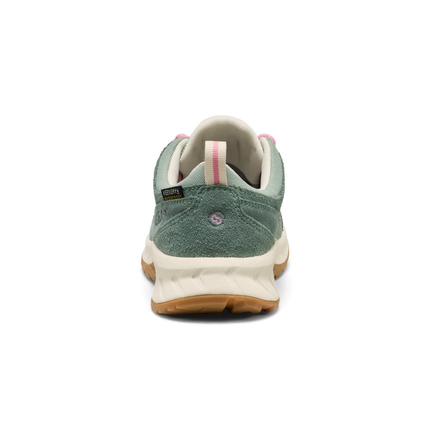 Big Kids' Hightrail Waterproof Hiking Shoe Lily Pad/Cashmere Rose / Keen