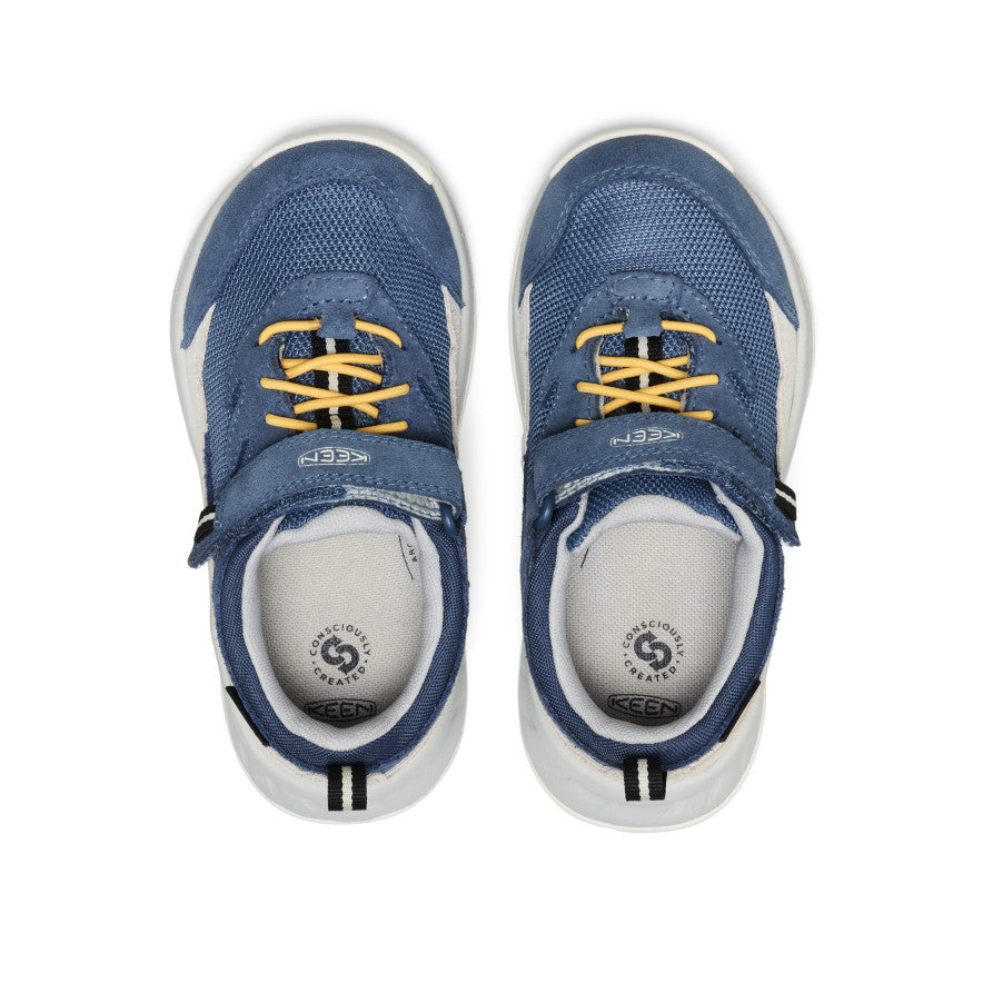 Little Kids' Hightrail Waterproof Hiking Shoe Vintage Indigo/Alloy / Keen