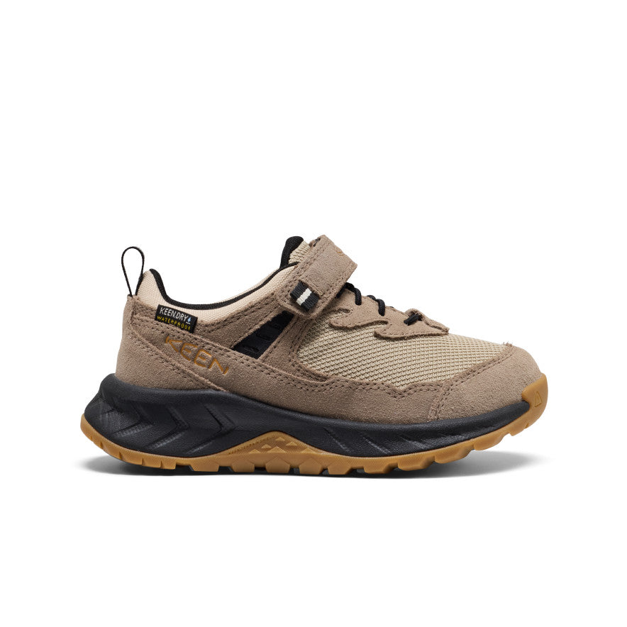 Little Kids' Hightrail Waterproof Hiking Shoe Brindle/Oak Buff / Keen