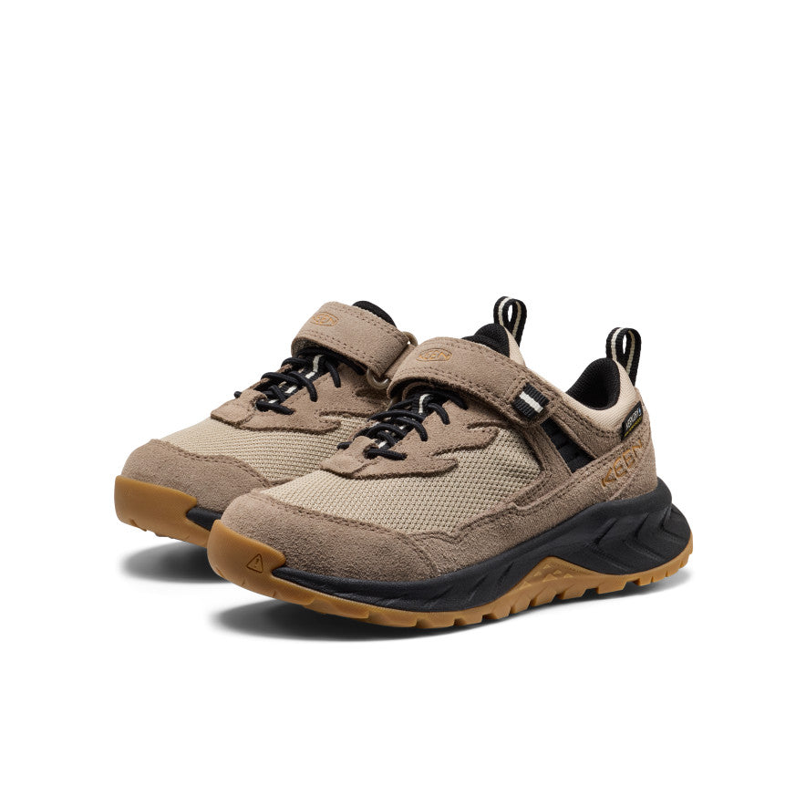 Little Kids' Hightrail Waterproof Hiking Shoe Brindle/Oak Buff / Keen