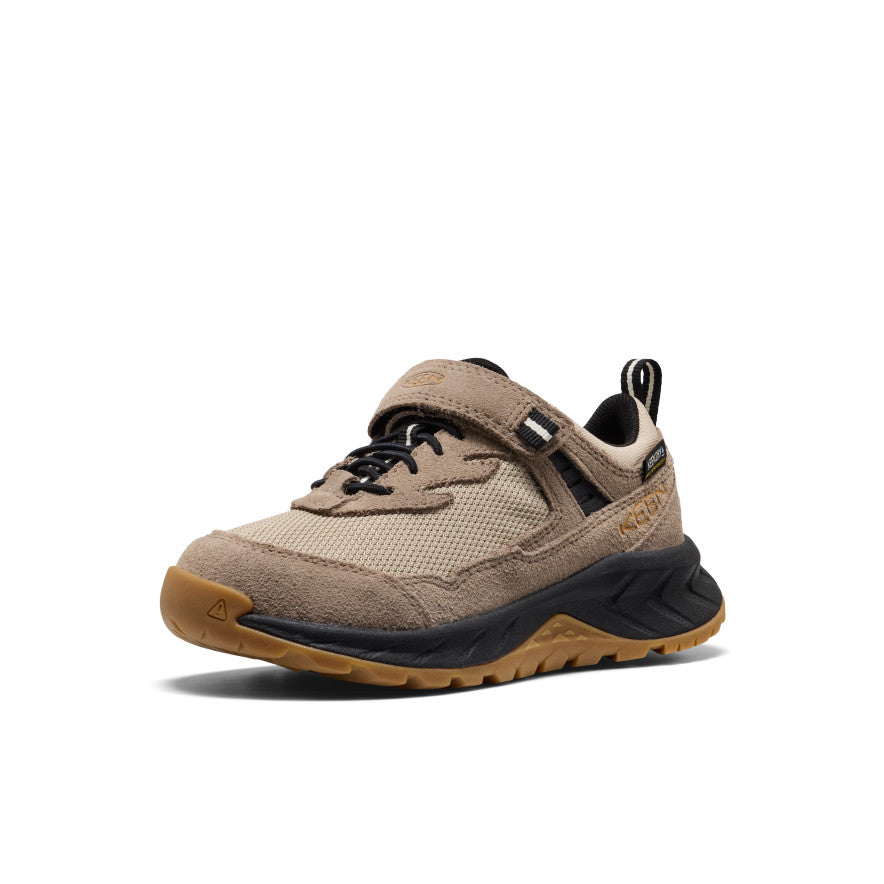 Little Kids' Hightrail Waterproof Hiking Shoe Brindle/Oak Buff / Keen