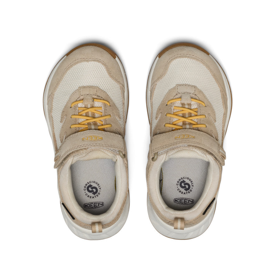 Little Kids' Hightrail Waterproof Hiking Shoe Birch/Daffodil / Keen