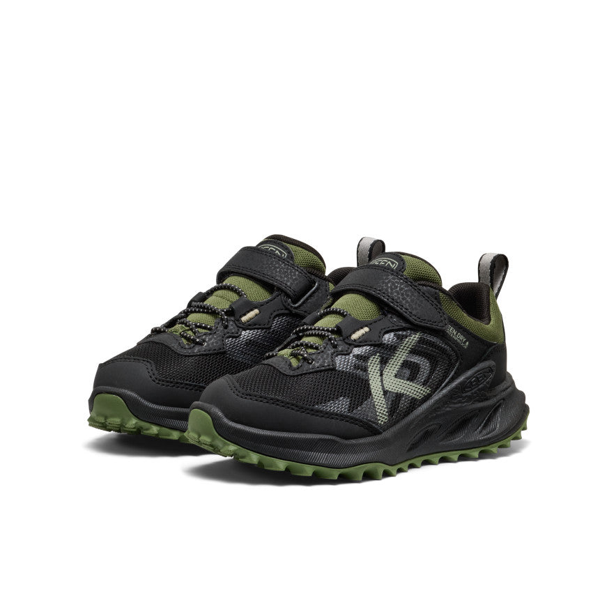 Little Kids' Zionic Waterproof Shoe Black/Bronze Green / Keen