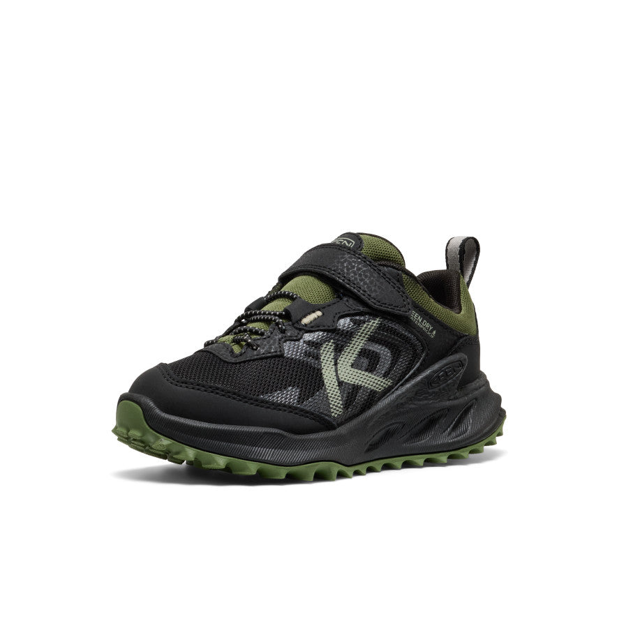 Little Kids' Zionic Waterproof Shoe Black/Bronze Green / Keen