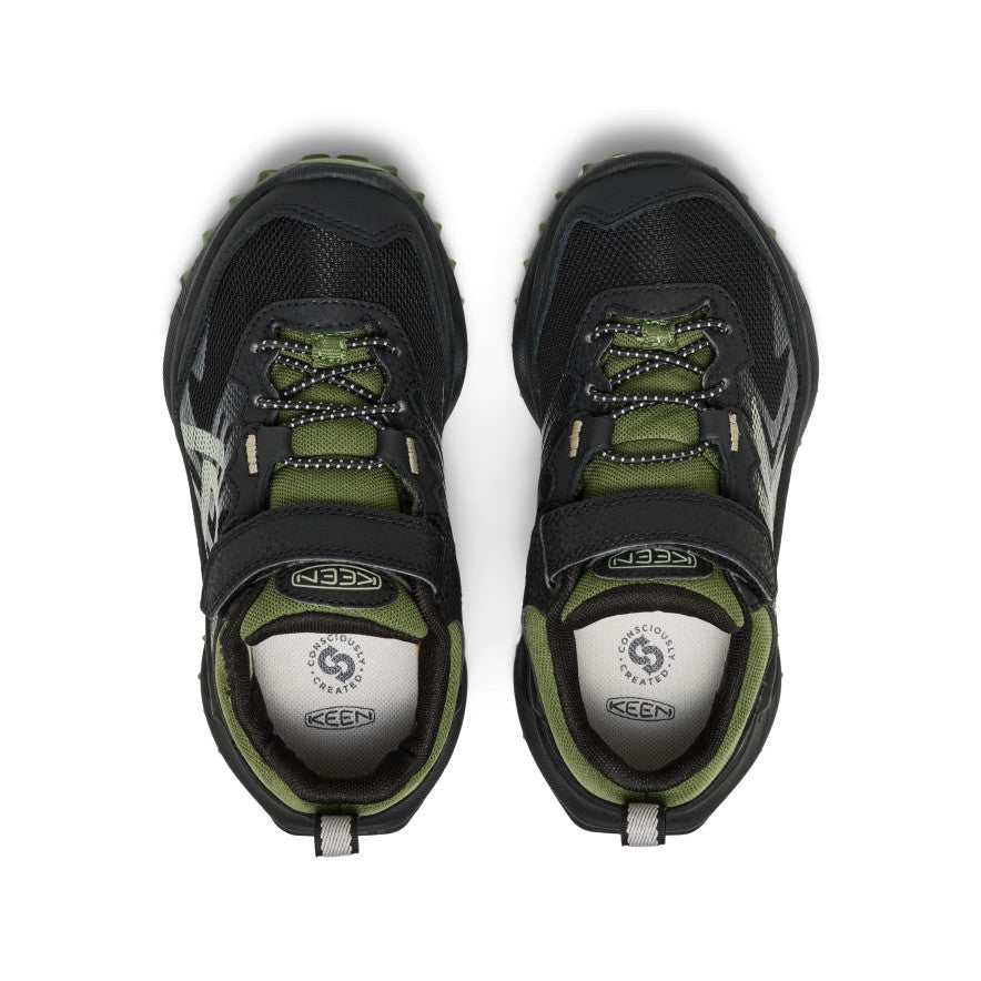 Little Kids' Zionic Waterproof Shoe Black/Bronze Green / Keen