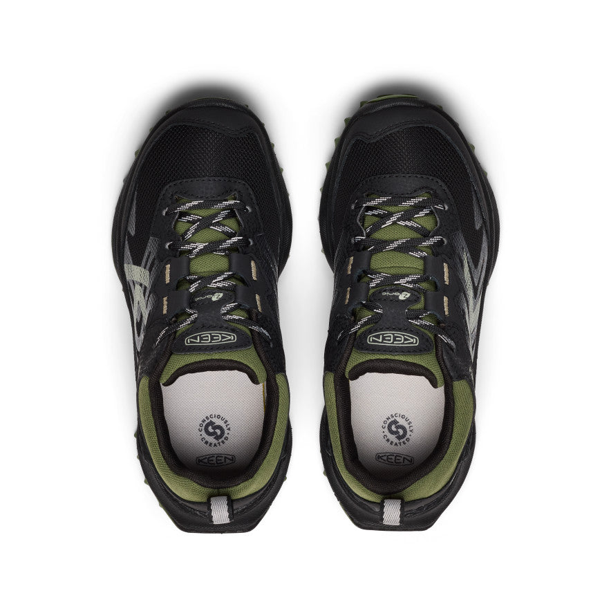 Big Kids' Zionic Waterproof Shoe Black/Bronze Green / Keen