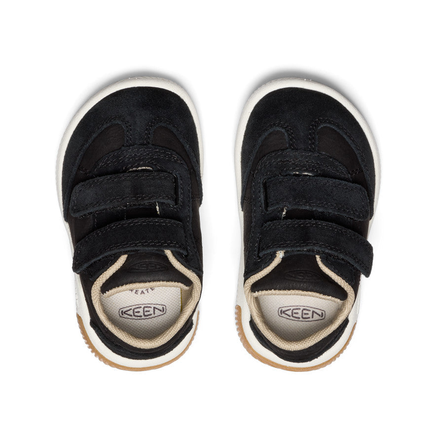 Toddlers' KNX T-Toe Sneaker Black/Star White / Keen