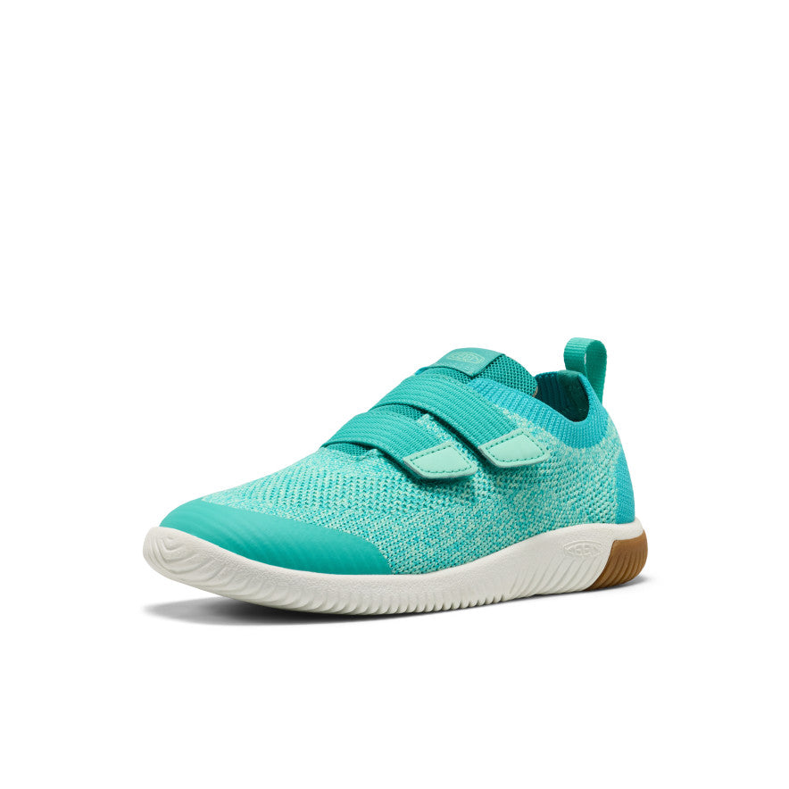 Big Kids' KNX Knit Double Strap Bright Aqua/Cabbage / Keen