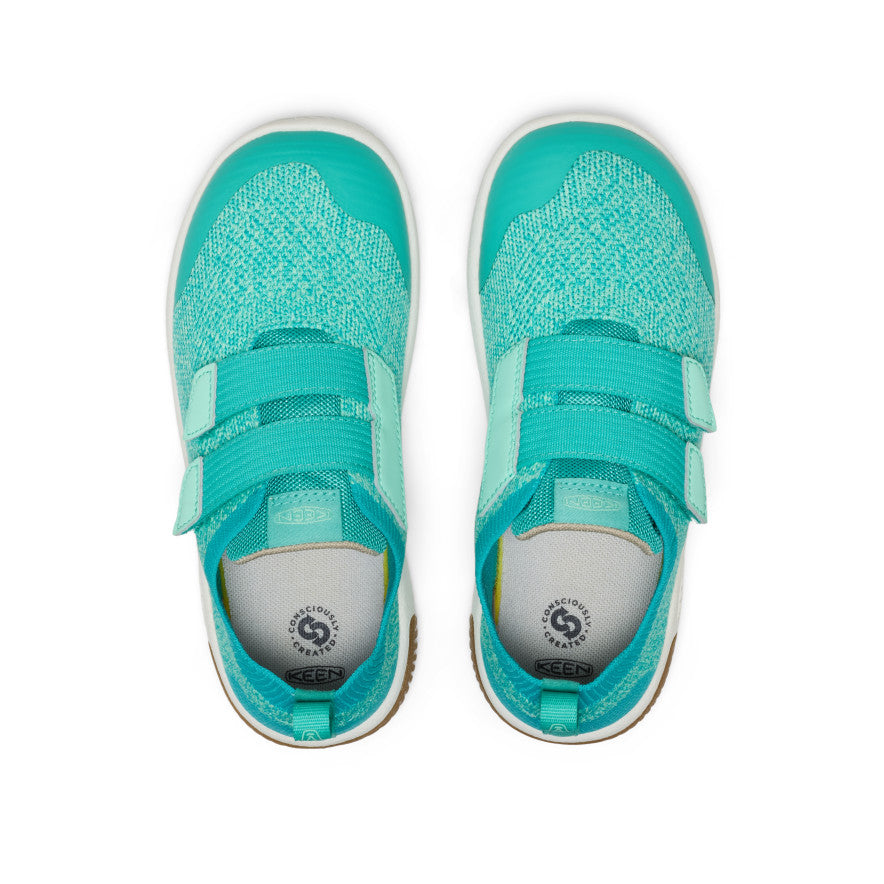 Big Kids' KNX Knit Double Strap Bright Aqua/Cabbage / Keen