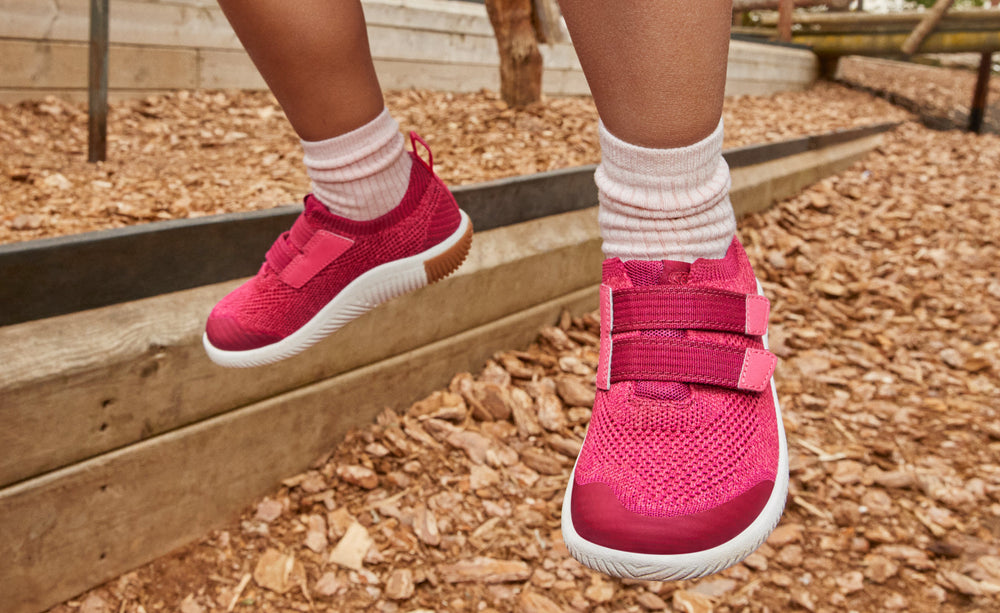 Big Kids' KNX Knit Double Strap Beaujolais/Raspberry / Keen