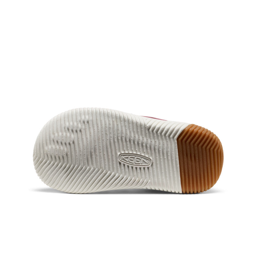 Little Kids' KNX Leather Sneaker Fig/Star White / Keen