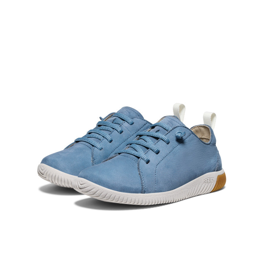 Big Kids' KNX Leather Sneaker Coronet Blue/Vapor / Keen