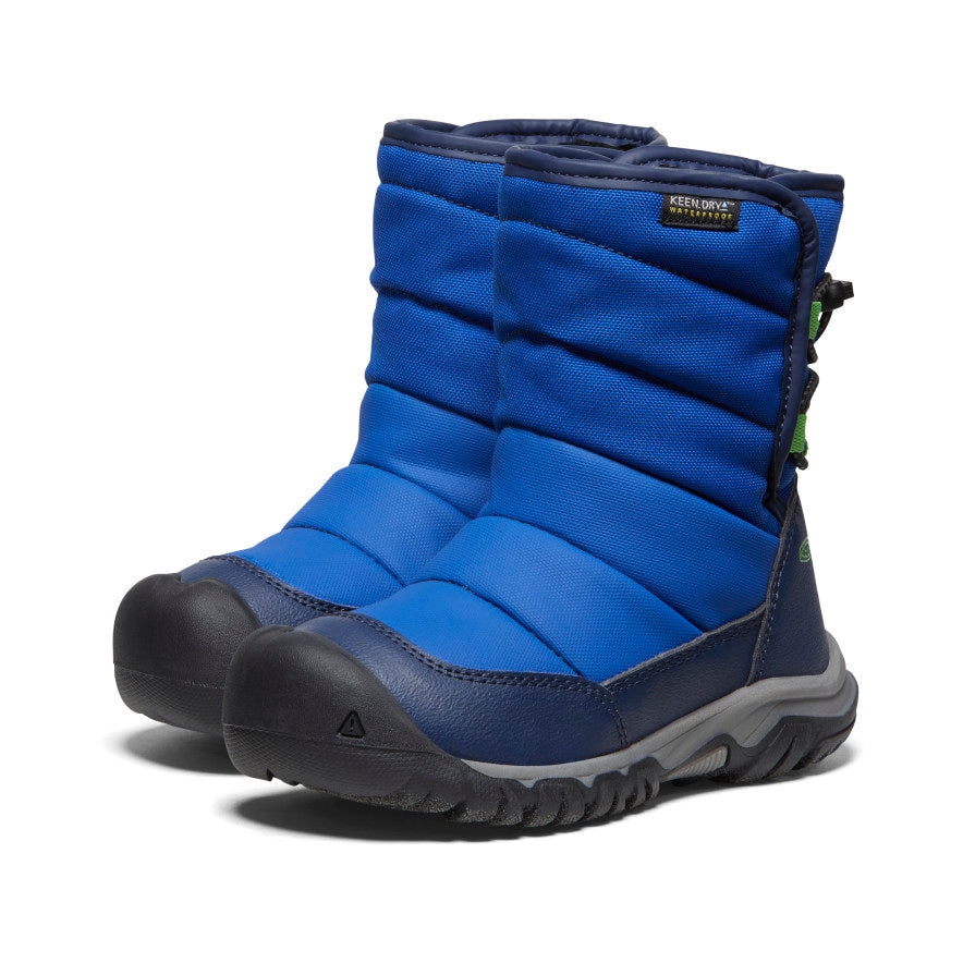 Little Kids' Puffrider Waterproof Winter Boot Naval Academy/Surf / Keen