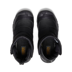 Big Kids' Puffrider Waterproof Winter Boot Black/Steel Grey / Keen