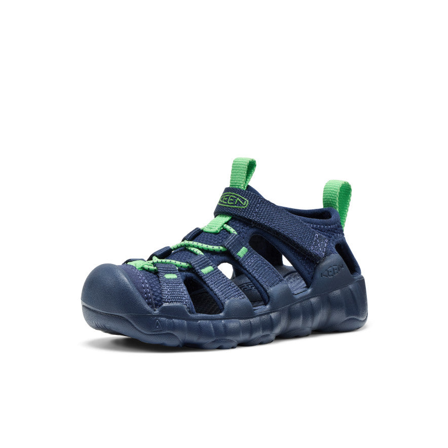 Little Kids' Hyperport H2 Sandal Naval Academy/Vibrant Green / Keen