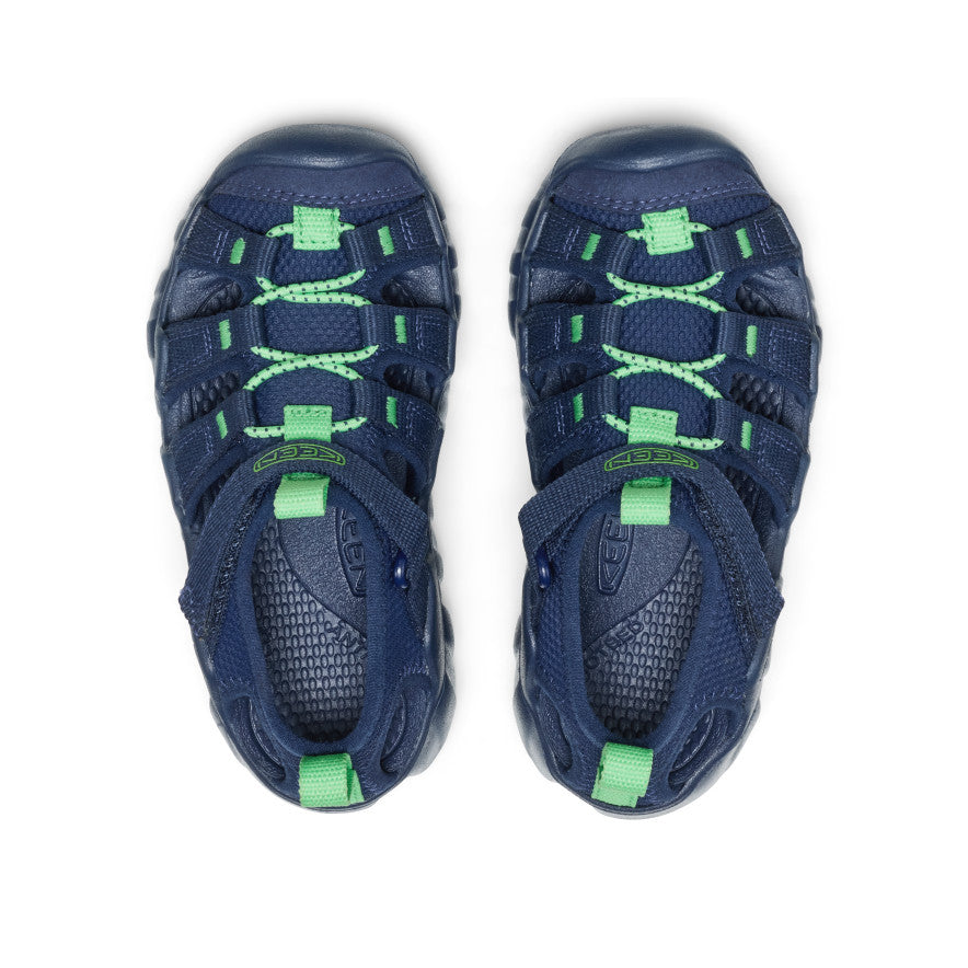 Little Kids' Hyperport H2 Sandal Naval Academy/Vibrant Green / Keen