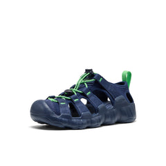 Big Kids' Hyperport H2 Sandal Naval Academy/Vibrant Green / Keen