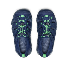 Big Kids' Hyperport H2 Sandal Naval Academy/Vibrant Green / Keen