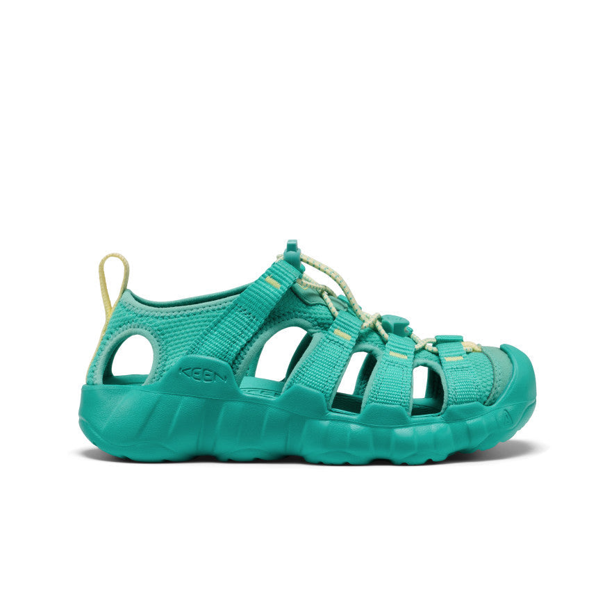 Big Kids' Hyperport H2 Sandal Bright Aqua/Wax Yellow / Keen
