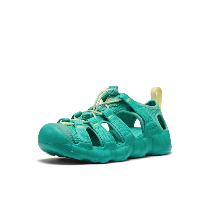 Big Kids' Hyperport H2 Sandal Bright Aqua/Wax Yellow / Keen