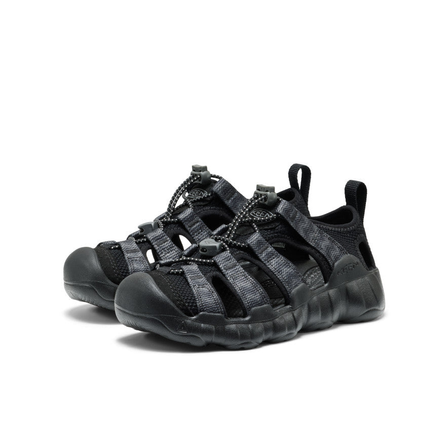 Big Kids' Hyperport H2 Sandal Black/Steel Grey / Keen