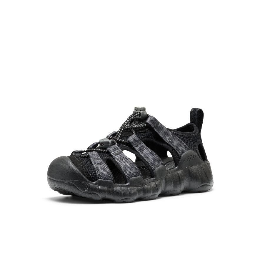 Big Kids' Hyperport H2 Sandal Black/Steel Grey / Keen
