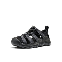 Big Kids' Hyperport H2 Sandal Black/Steel Grey / Keen