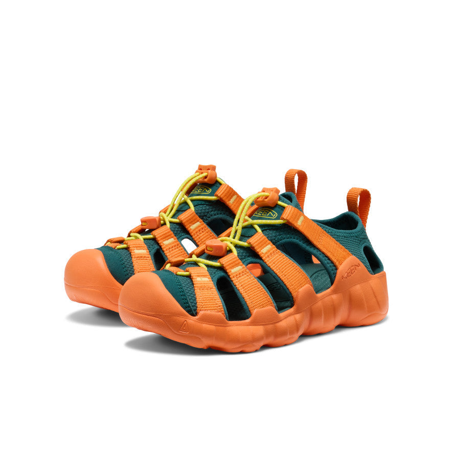 Big Kids' Hyperport H2 Sandal Mediterranea/Orange Peel / Keen