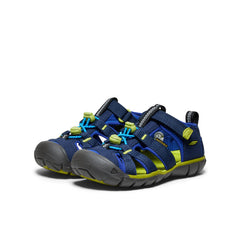 Little Kids' Seacamp II CNX Naval Academy/Chartreuse / Keen
