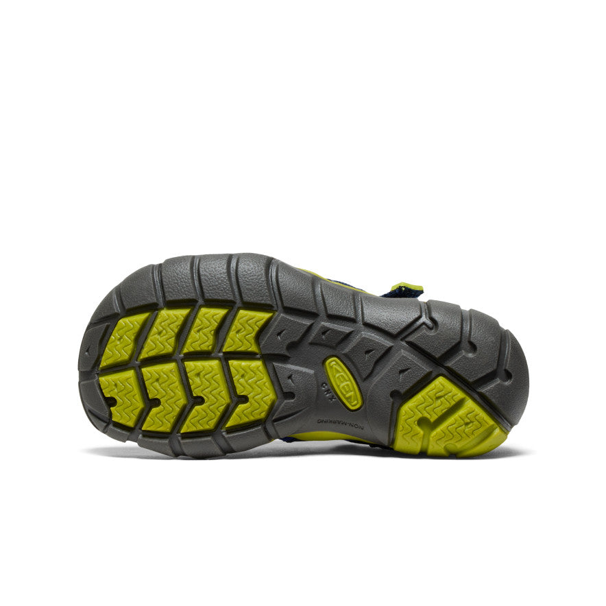 Little Kids' Seacamp II CNX Naval Academy/Chartreuse / Keen