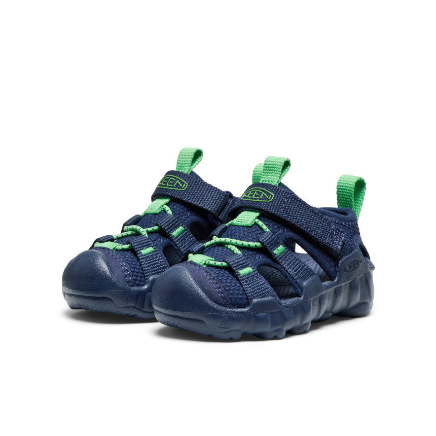 Toddlers' Hyperport H2 Sandal Naval Academy/Vibrant Green / Keen