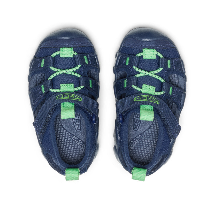 Toddlers' Hyperport H2 Sandal Naval Academy/Vibrant Green / Keen