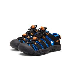 Big Kids' Newport Boundless Sandal Black/Precious Blue / Keen