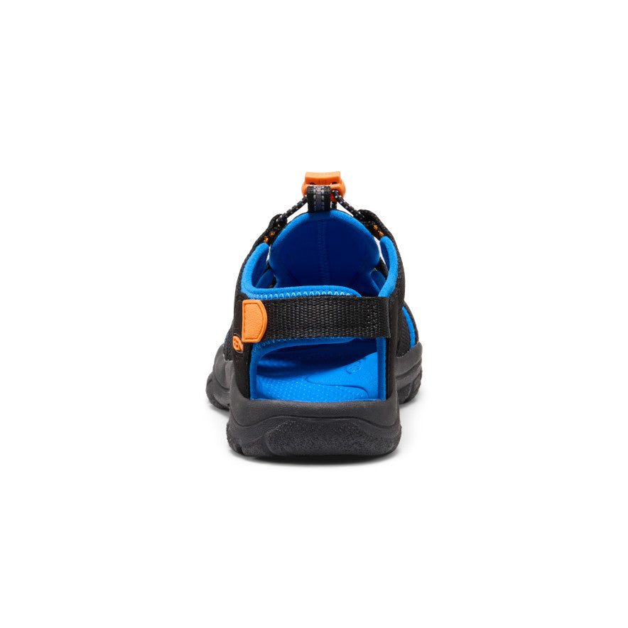 Big Kids' Newport Boundless Sandal Black/Precious Blue / Keen